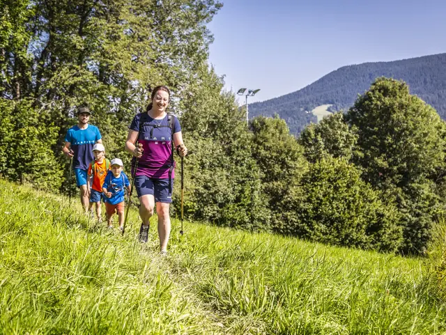 Familienwanderung in Inzell