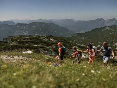 Aufstieg zum Gipfel des Berchtesgadener Hochthrons